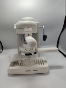 Krups Il Primo Cappuccino Espresso Maker 4 Cup 972A White TESTED - Picture 1 of 6
