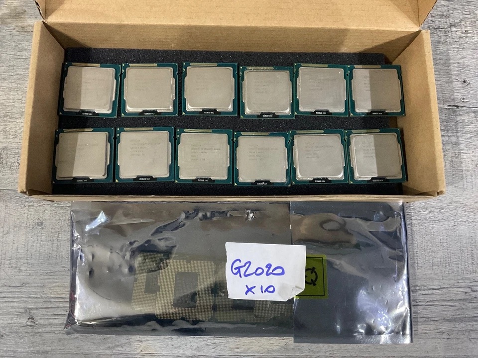 Job Lot 22 x Intel Pentium CPU – G2030 & G2020–Working-LGA1155-Free Delivery - Image 1 of 1