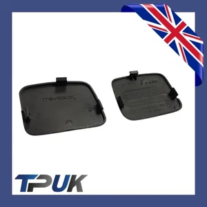 Ford Transit Connect Vorne Stoßstange Blindabdeckung Paar 2007 Zu 2009 Zugöse - Picture 1 of 12