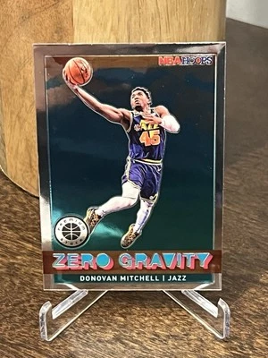 19-20 Panini NBA Hoops Zero Gravity Holo Donovan Mitchell #8 Cleveland Cavaliers - Image 1 of 2