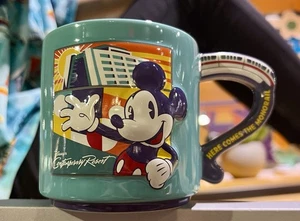 2025 Disney Parks Contemporary Resort Mickey Mouse Monorail Mug New - Picture 1 of 2
