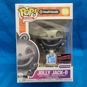 Funko Pop NYCC 2025 'Ufficiale'! Veefriends JOLLY JACK-O (argento) LE 1000 prevendita - Foto 1 di 8