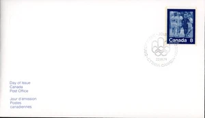 Canada OFDC #630- Olympic Games - Keeping Fit - Jogging (1974) 8¢ - Picture 1 of 1