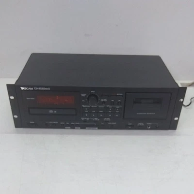 TASCAM CD-A550MKII Professional CD Cassette Deck Combo Serviced Tested - Image 1 of 4