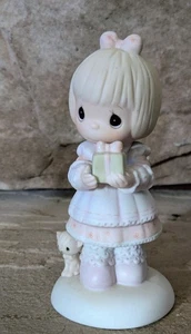 Vintage 1984 Precious Moments #E-6613 "Gott sendet das Geschenk seiner Liebe" Figur  - Bild 1 von 5