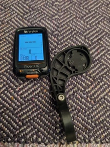 Bryton rider 310 GPS Small With Mount Bicycling Computer - Picture 1 of 4