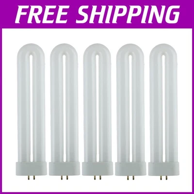 5-Pack GX10q Blacklight Bulbs - Ideal for Parties, Clubs & Security Verification - Image 1 of 4