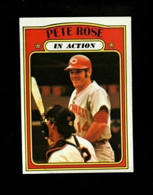 Pete Rose IA 1972 Topps # 560 casi nuevo-como nuevo Foto 1 de 2