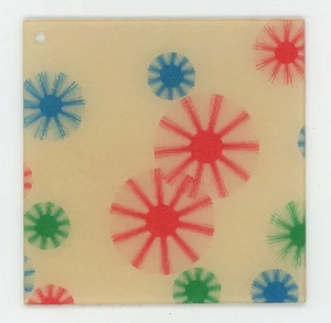 Spinning Motion Zahnräder / Räder 3 x 3 Zoll Vari-Vue Linsenbild - Bild 1 von 2