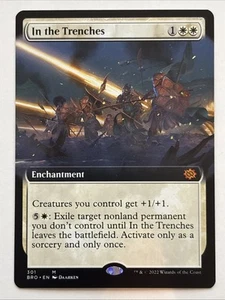 MTG The Brothers' War In the Trenches Extended Art 310 NM Mythic - Picture 1 of 2