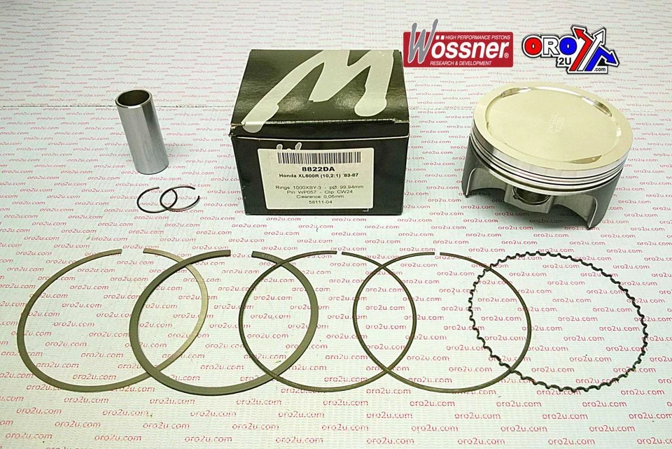 Honda XL600 R 1983 - 1987 100mm-100.50mm-101mm Bore Wossner Racing Piston Kit Foto 1 de 1