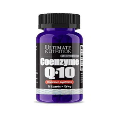 Ultimate Nutrition CoQ10 Suplemento de Coenzima Q10 de Liberación Rápida, 100 mg Foto 1 de 4