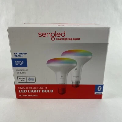 Sengled Smart Bluetooth Mesh LED Light Bulbs Multicolor Amazon Echo, Indoor use - Image 1 of 4