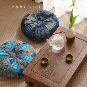 Round Floor Garden Patio Booster Cushion Seat Pad Meditation Outdoor Home Chair - Picture 1 of 26