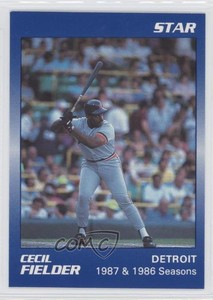 1990 Star Cecil Fielder Blue Cecil Fielder #6