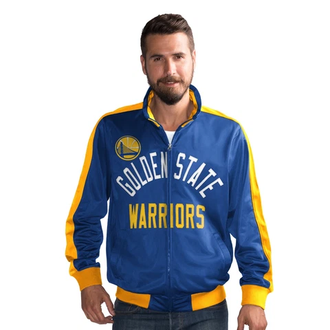 Golden State Warriors G-III Sports FINAL FOUR Full Zip Track Jacket - SUPER SALE Cover