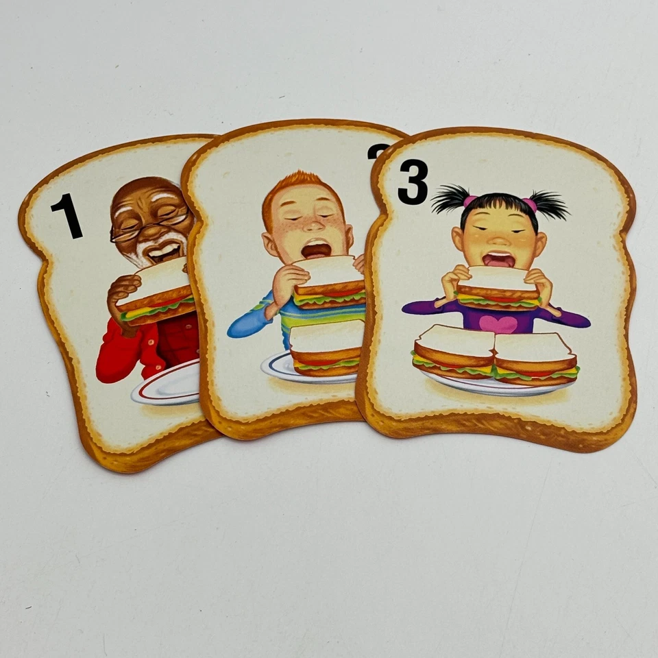 Slamwich 1 2 и 3 Eating Sandwich карты запасные части мужчина мальчик девочка - Изображение 1 из 1