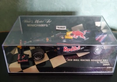 MINICHAMPS RED BULL RACING RENAULT RB5 S VETTEL 2009 1/43 SCALE  - Image 1 of 2