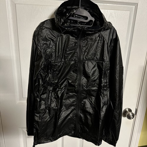 Autentica felpa con cappuccio uomo Canada Goose nylon sandpoint nera 2402 mz m msrp: $320 00