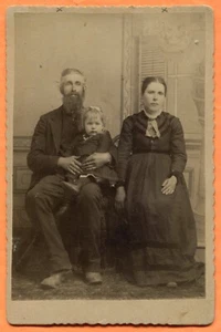 Minneapolis MN Porträt einer Familie von Occidental, um 1880er Jahre - Bild 1 von 3