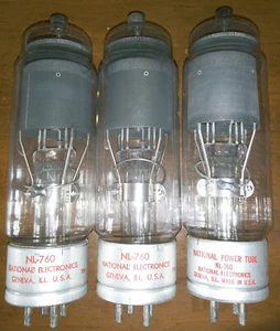 NL-760 mercury vapor gas thyratron tube (3) new in mfg box lot #1 - Picture 1 of 2