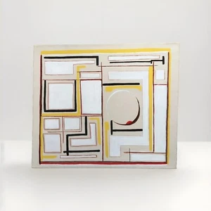 ABSTRAKTES GEMÄLDE AUFGEFÜHRT MODERNIST Bay Area EXPRESSIONISMUS Dr Benjamin L. Gross   - Bild 1 von 9