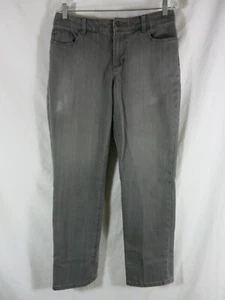 Pantalones de mezclilla Chicos gris platino Ultimate Fit pierna delgada talla 0,5 pequeños cortos elásticos - Imagen 1 de 12