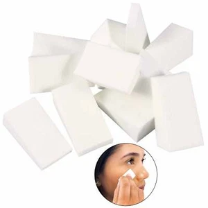 96 Cosmetic Wedge Makeup Sponge Face Pads Triangle Facial Beauty Applicator Foam - Picture 1 of 1