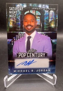 Autografo 2025 foglia metallo pop secolo Michael B. Jordan 1/1 - Foto 1 di 2