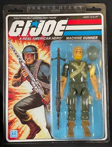 RARE Gentle Giant Jumbo 12" G.I. JOE Machine Gunner (Rock 'N Roll) Sealed MOC - Bild 1 von 3