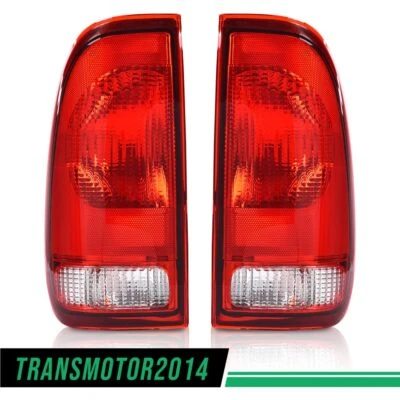 Fit For 1997-2003 Ford F-150 1999-07 F-250 Super Duty Tail Light Set of 2 LH &RH - Image 1 of 4