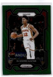 2023-24 Panini Prizm #207 De'Andre Hunter Prizms Green - Picture 1 of 2