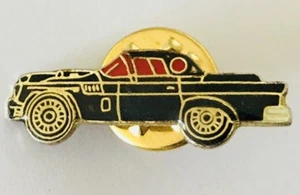 Black Hot Rod 1950's Small Sports Car Automobile Pin Badge Vintage (N5) - Bild 1 von 2