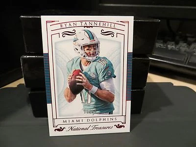 National Treasures Parallel Base Card Dolphins Ryan Tannehill 11/17 2015 - Image 1 of 3