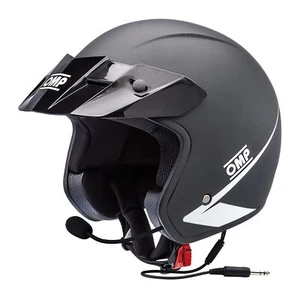 Casco Cara Abierta OMP STAR-J Negro s. S - Imagen 1 de 2