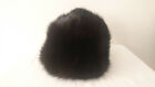 Chapeau-Toque Of The Years 1980 Fur Mink New Black