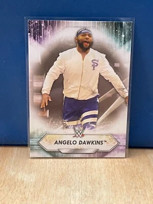 Angelo Dawkins 2021 Topps WWE Wrestling Card #136 - Image 1 of 2