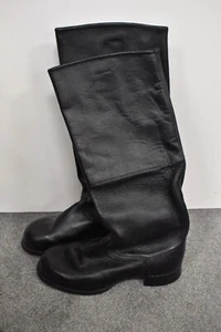 Original British Army Cavalry Tall Leather Black Boots Size 6 - Military Surplus - Bild 1 von 24