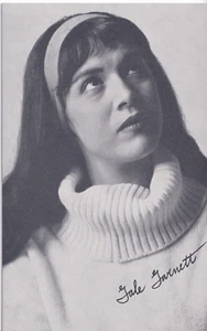 Gale Garnett Arcade Card  Billboard Vintage 1960's Era - Great Shape! - Picture 1 of 2