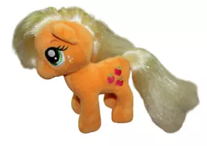 Ty Sparkle My Little Pony Apple Jack Plush Stuffed Toy Orange 7" Hasbro 2015 - Picture 1 of 6