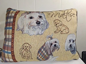 Almohada de tapiz maltés de colección difícil de encontrar   - Imagen 1 de 5