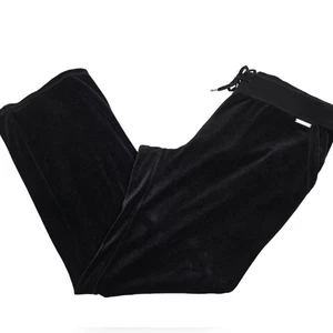 Pantalone Michael Kors nero velluto gamba dritta taglia XL donna D56 - Foto 1 di 9