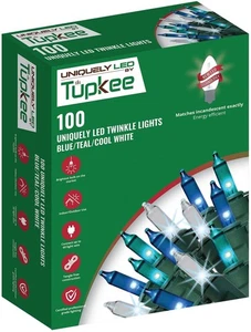 Christmas Uniquely LED Twinkle Lights - Matches Incandescent Exactly - 20 of... - Picture 1 of 8