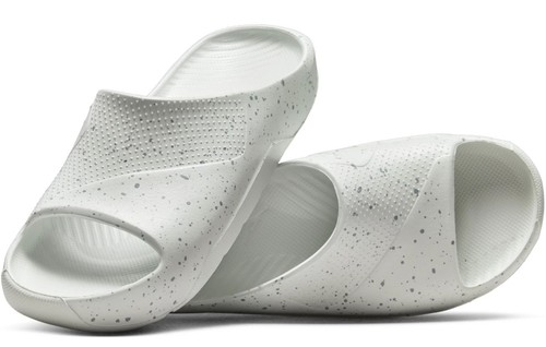 Pantofole Nike Air Jordan Slides Post Sliders ragazzo GS argento taglia UK 13 5 nuove