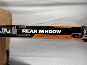 Classic Quadgear UTV Rear Window Polaris Ranger Stock #78657 Wind & Rain Protect - Picture 1 of 10