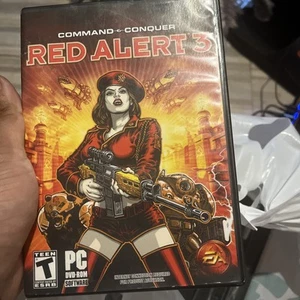 Command and Conquer: Red Alert 3 (PC) CIB Complete W/ Manual Insert & Poster - Picture 1 of 2