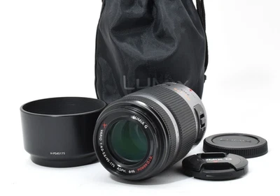 Lente plateada Panasonic LUMIX G X VARIO 45-175 mm F4,0-5,6 [Exc+++] de Japón 9356 Foto 1 de 4