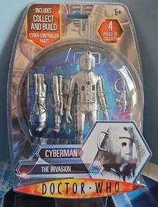 Doctor Who. Cyberman Figure. The Invasion. Collect & Build Range 2004 - Picture 1 of 20