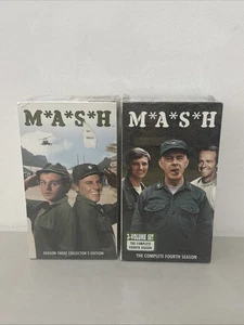 MASH - Staffel 3 und Staffel 4 VHS Box Set Brandneu Versiegelt M*A*S*H - Bild 1 von 13
