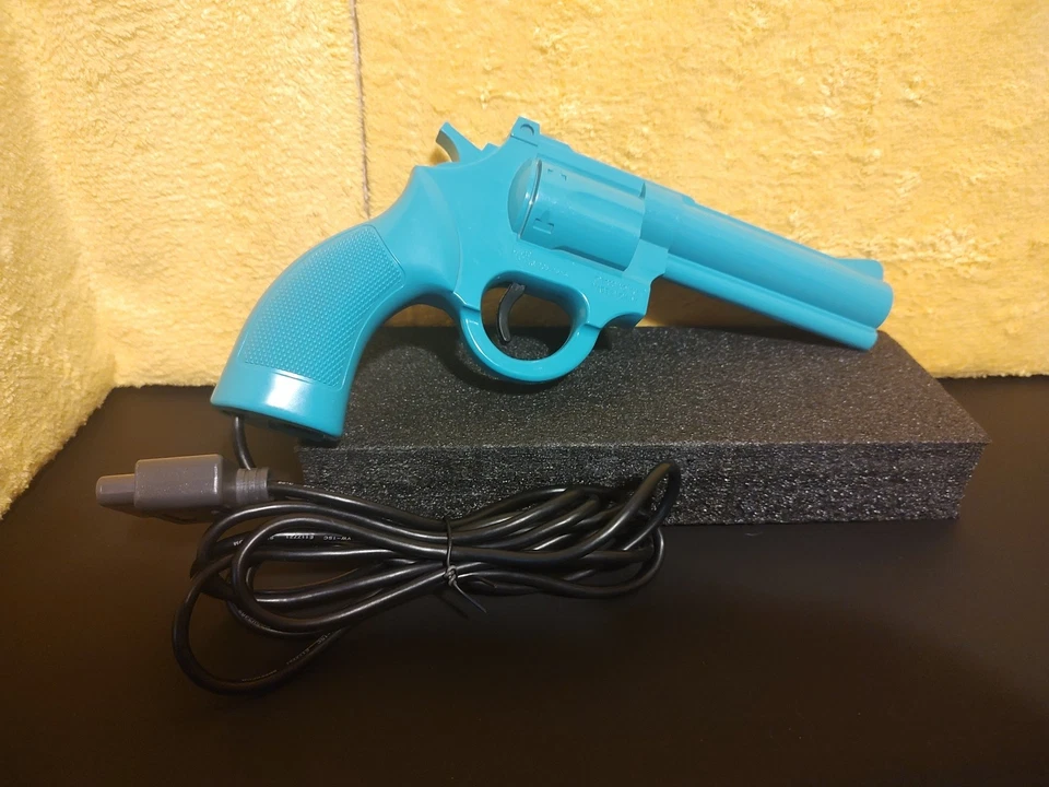 KONAMI Lethal Enforcer THE JUSTIFIER GUN Controller For SUPER NINTENDO SNES RARE - Image 1 of 4